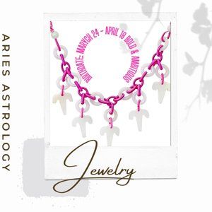 Aries Astrology Handmade Jade Necklace Pendant